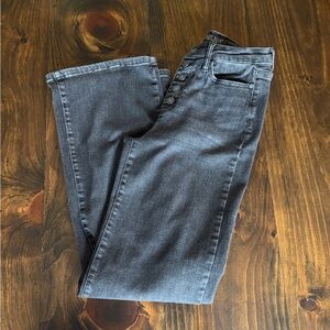 Judy Blue Button Fly Trouser Black Jeans 26/3